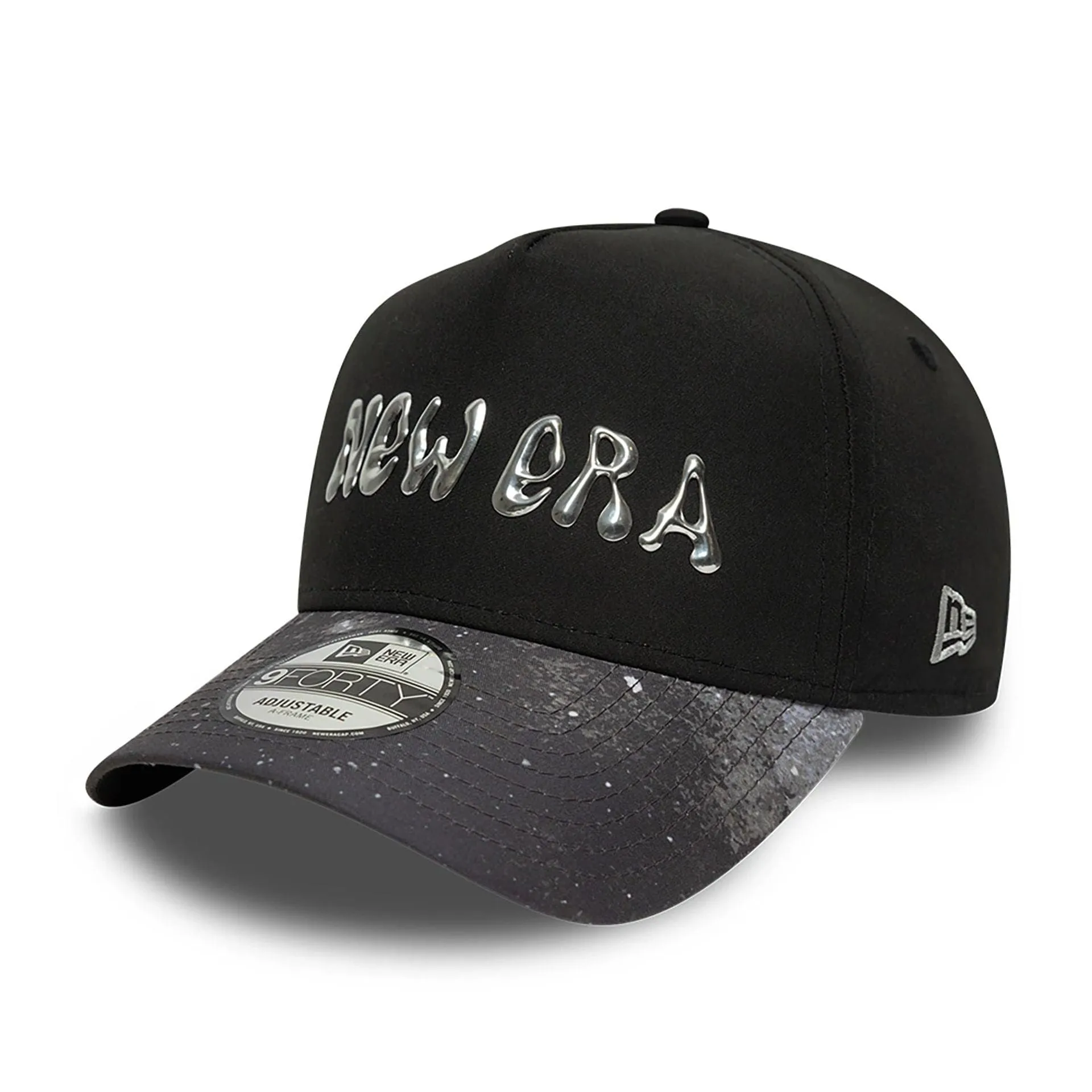 New Era Cosmic Space Black 9FORTY A-Frame Adjustable Cap Billy J