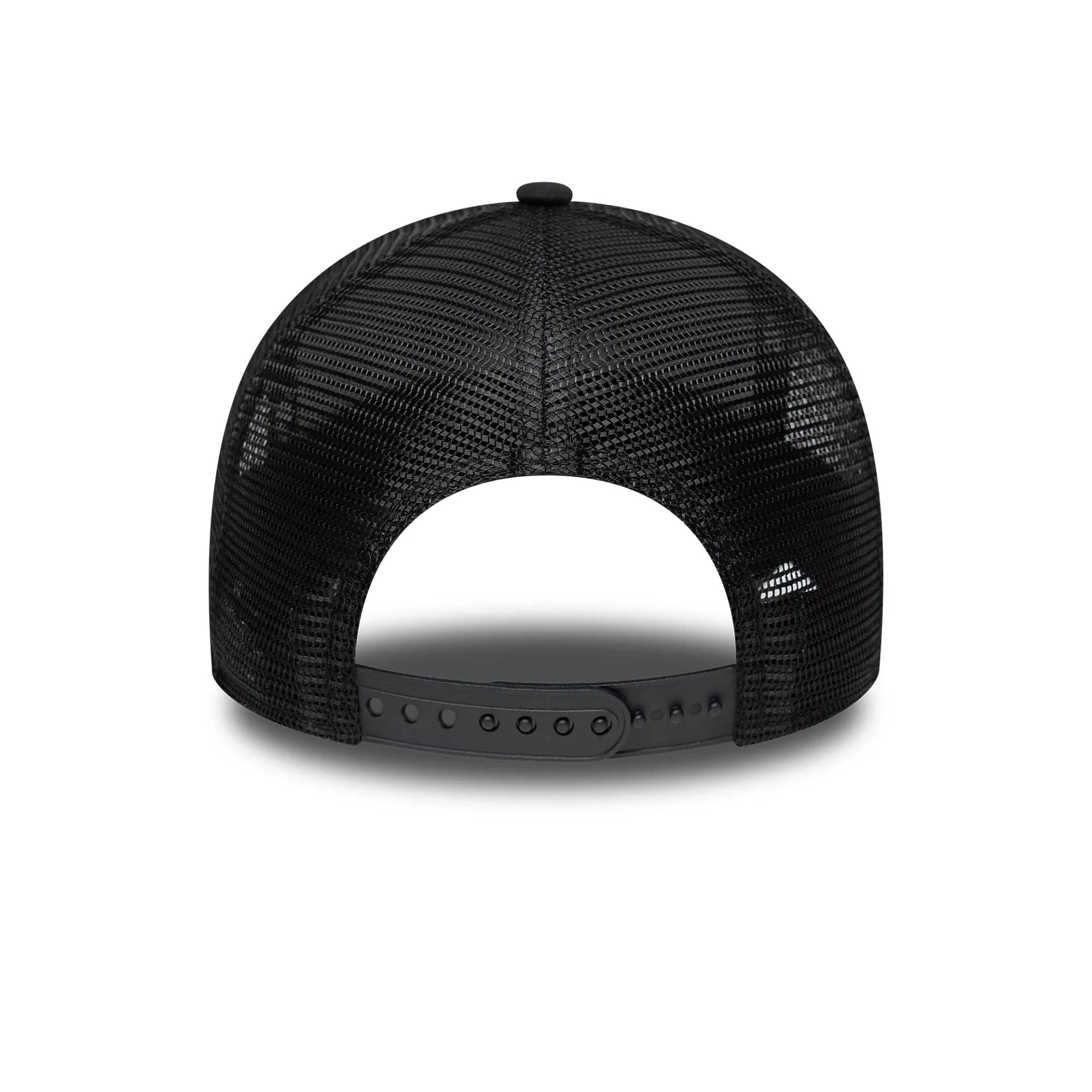 New Era Cotton Patch Black 9FORTY A-Frame Trucker Adjustable Cap Billy J