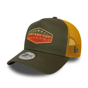 New Era Cotton Patch Green 9FORTY A-Frame Trucker Adjustable Cap Billy J