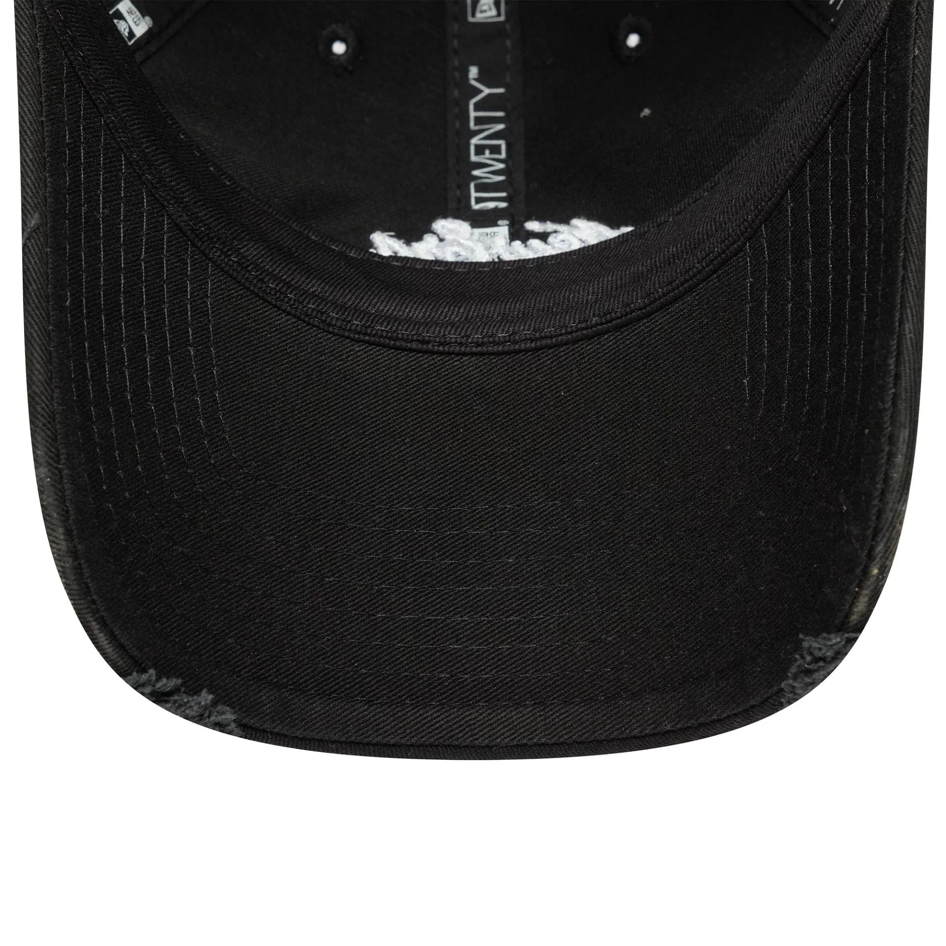 New Era Distressed Black 9TWENTY Adjustable Cap Billy J
