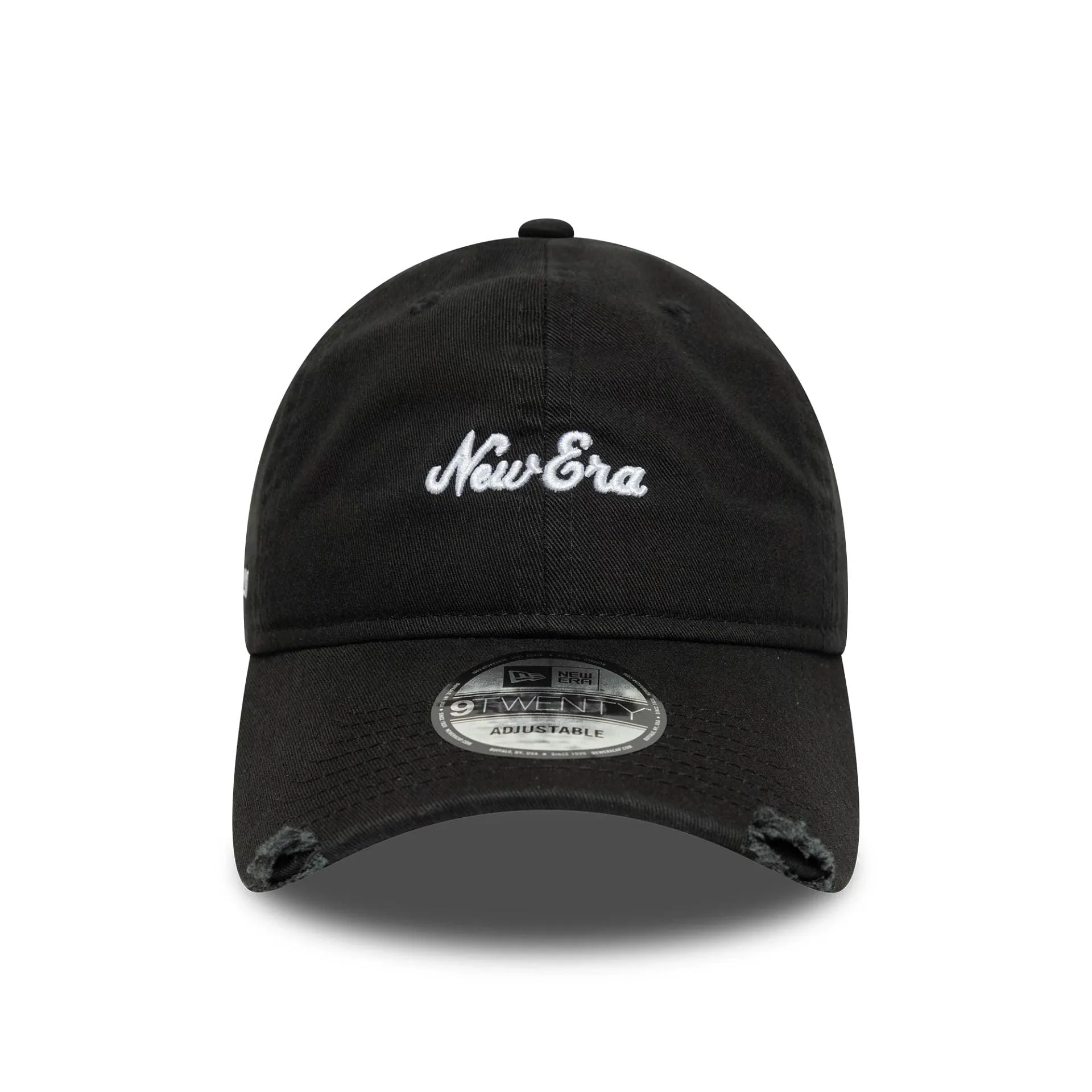 New Era Distressed Black 9TWENTY Adjustable Cap Billy J