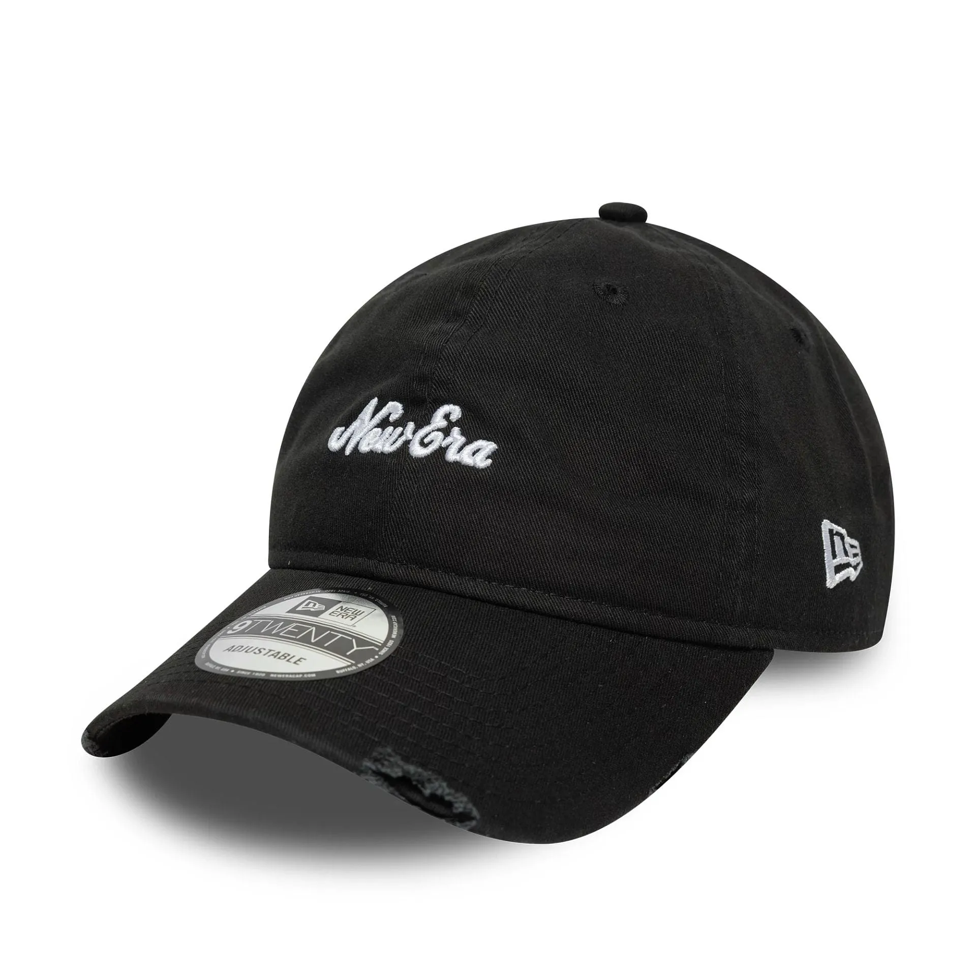 New Era Distressed Black 9TWENTY Adjustable Cap Billy J