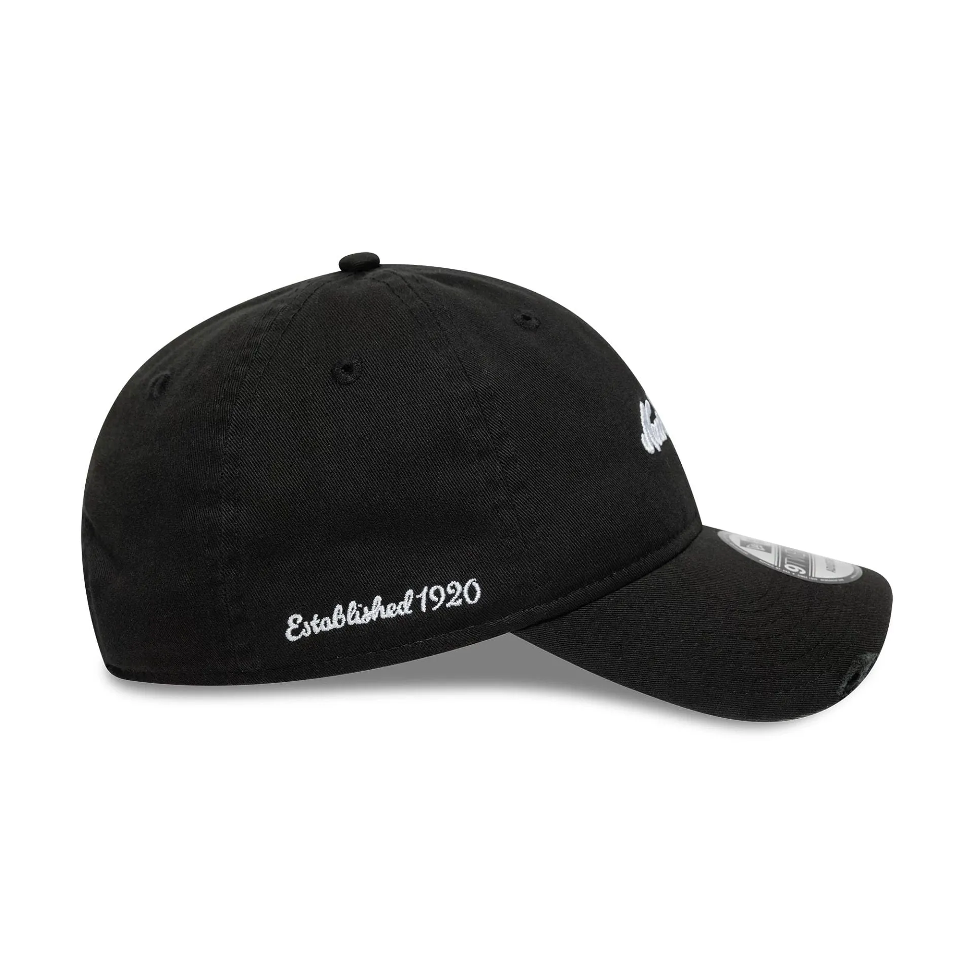 New Era Distressed Black 9TWENTY Adjustable Cap Billy J