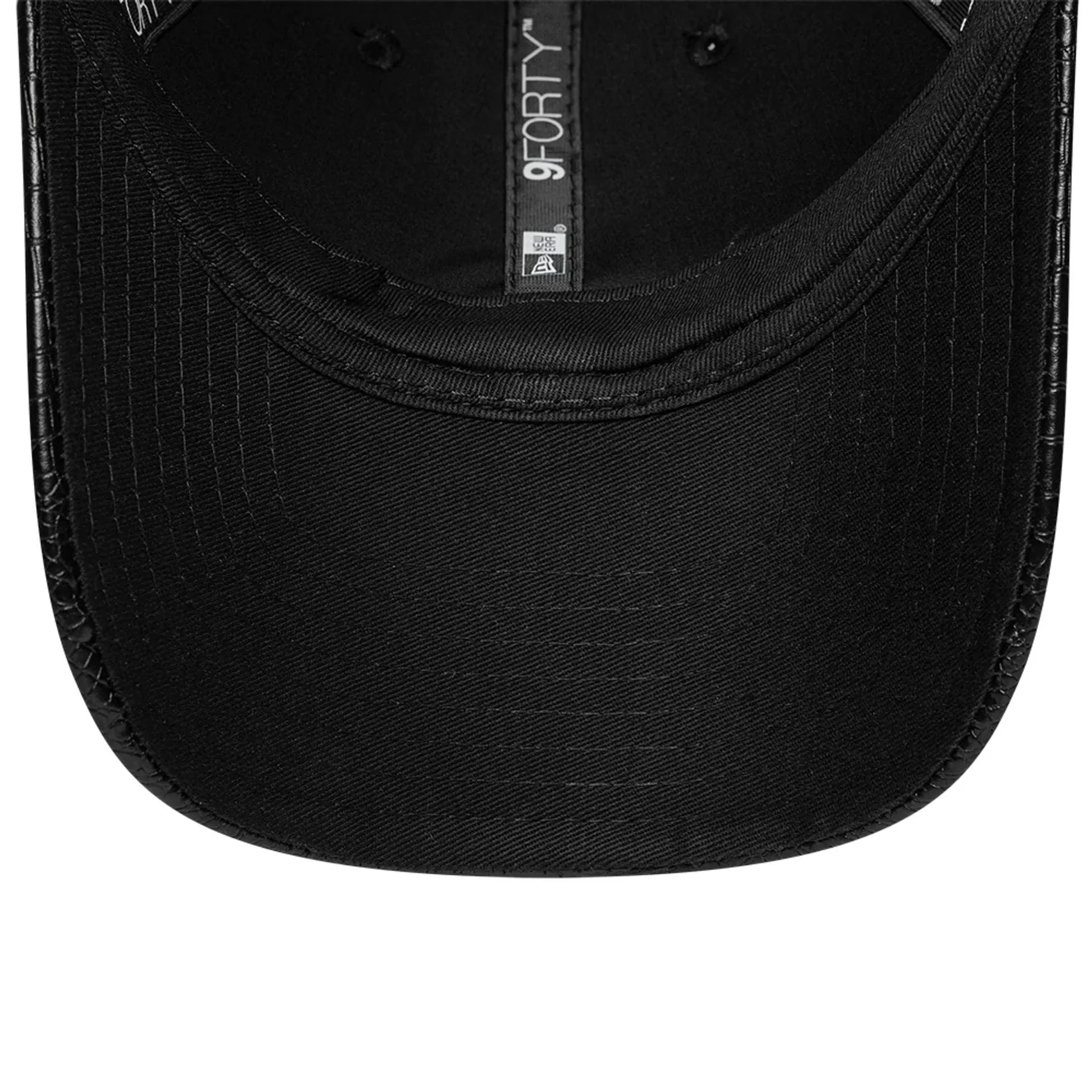 New Era Faux Snake Skin Black 9FORTY Adjustable Cap Billy J