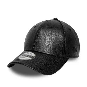 New Era Faux Snake Skin Black 9FORTY Adjustable Cap Billy J