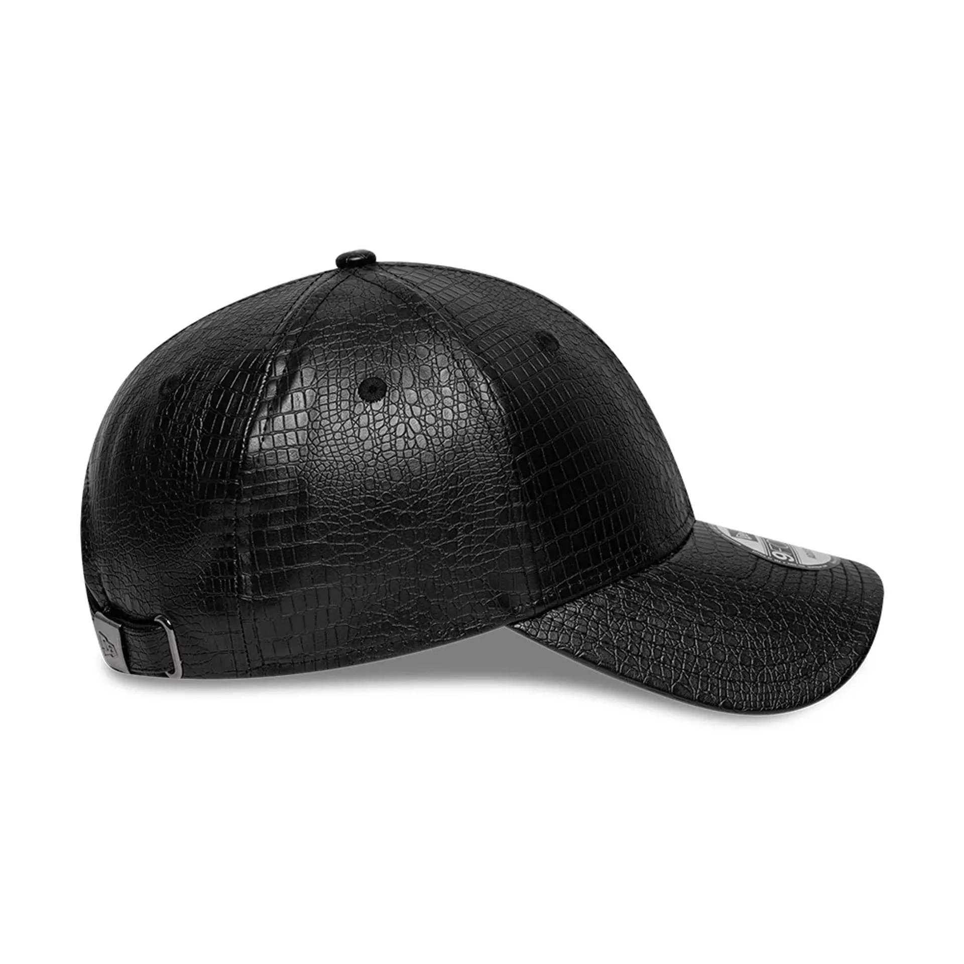 New Era Faux Snake Skin Black 9FORTY Adjustable Cap Billy J
