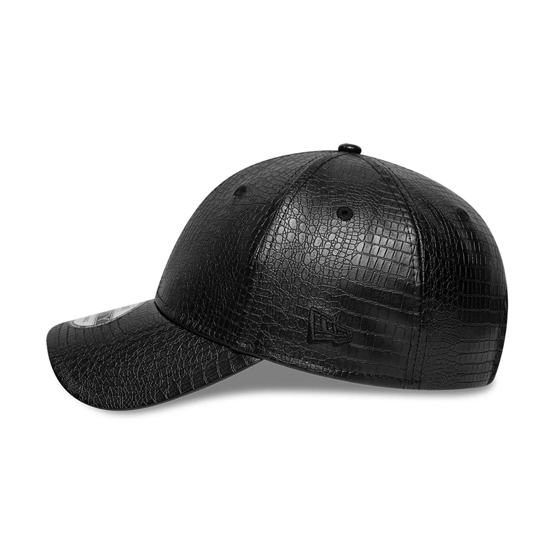 New Era Faux Snake Skin Black 9FORTY Adjustable Cap Billy J