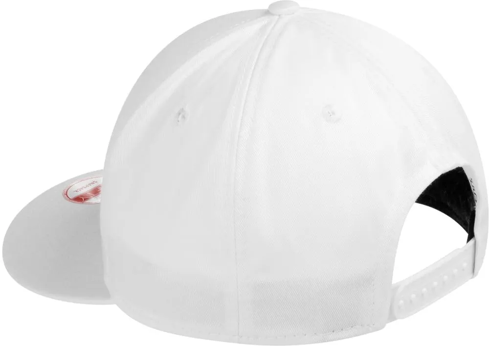 New Era Flat Bill Snapback Cap