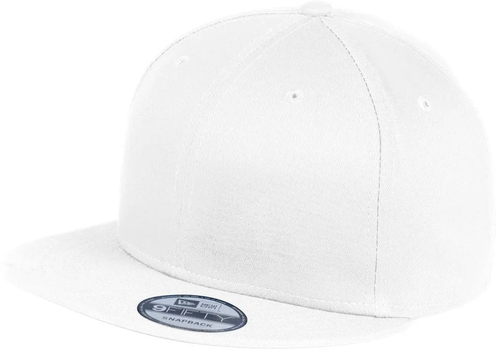 New Era Flat Bill Snapback Cap