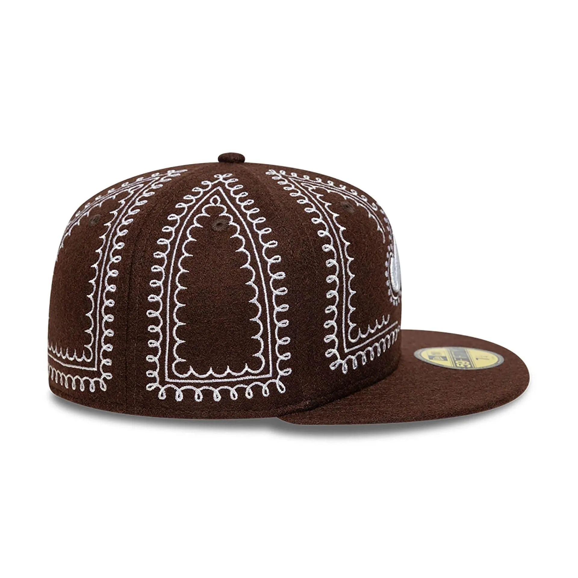 New Era Gingerbread Dark Brown 59FIFTY Fitted Cap Billy J