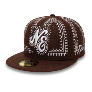 New Era Gingerbread Dark Brown 59FIFTY Fitted Cap Billy J