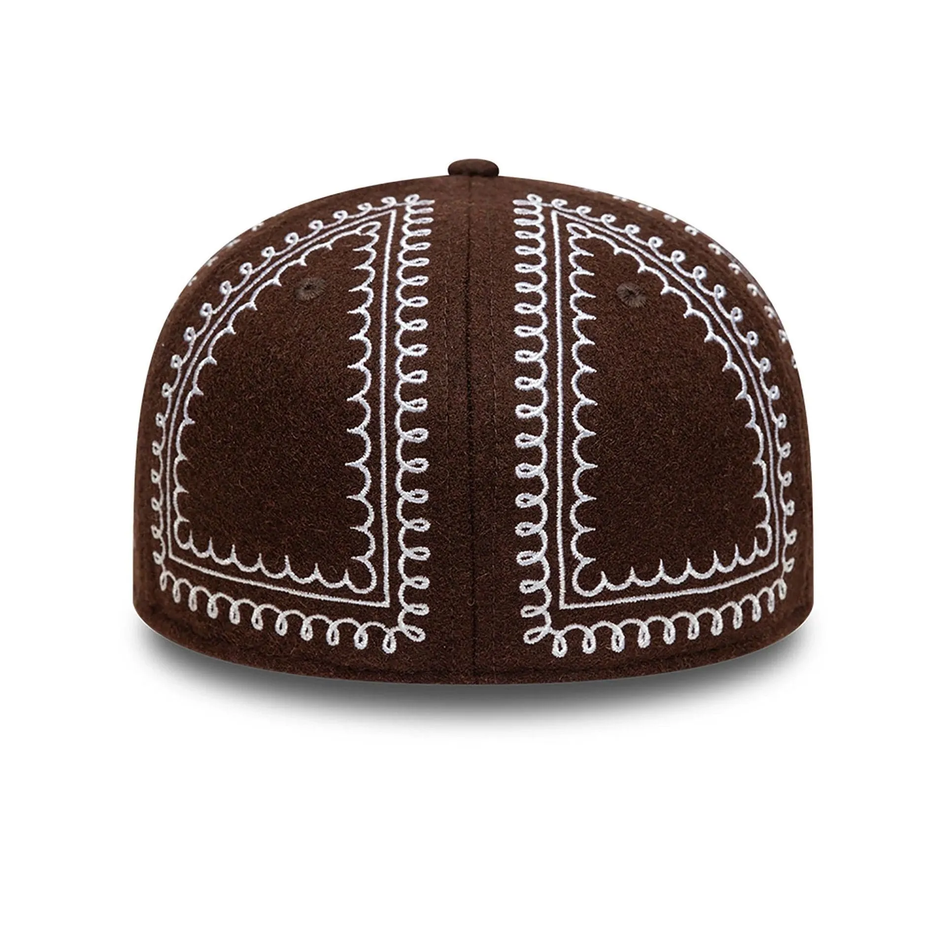 New Era Gingerbread Dark Brown 59FIFTY Fitted Cap Billy J