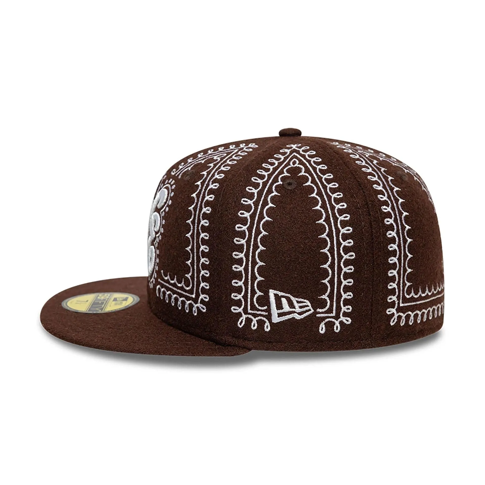 New Era Gingerbread Dark Brown 59FIFTY Fitted Cap Billy J