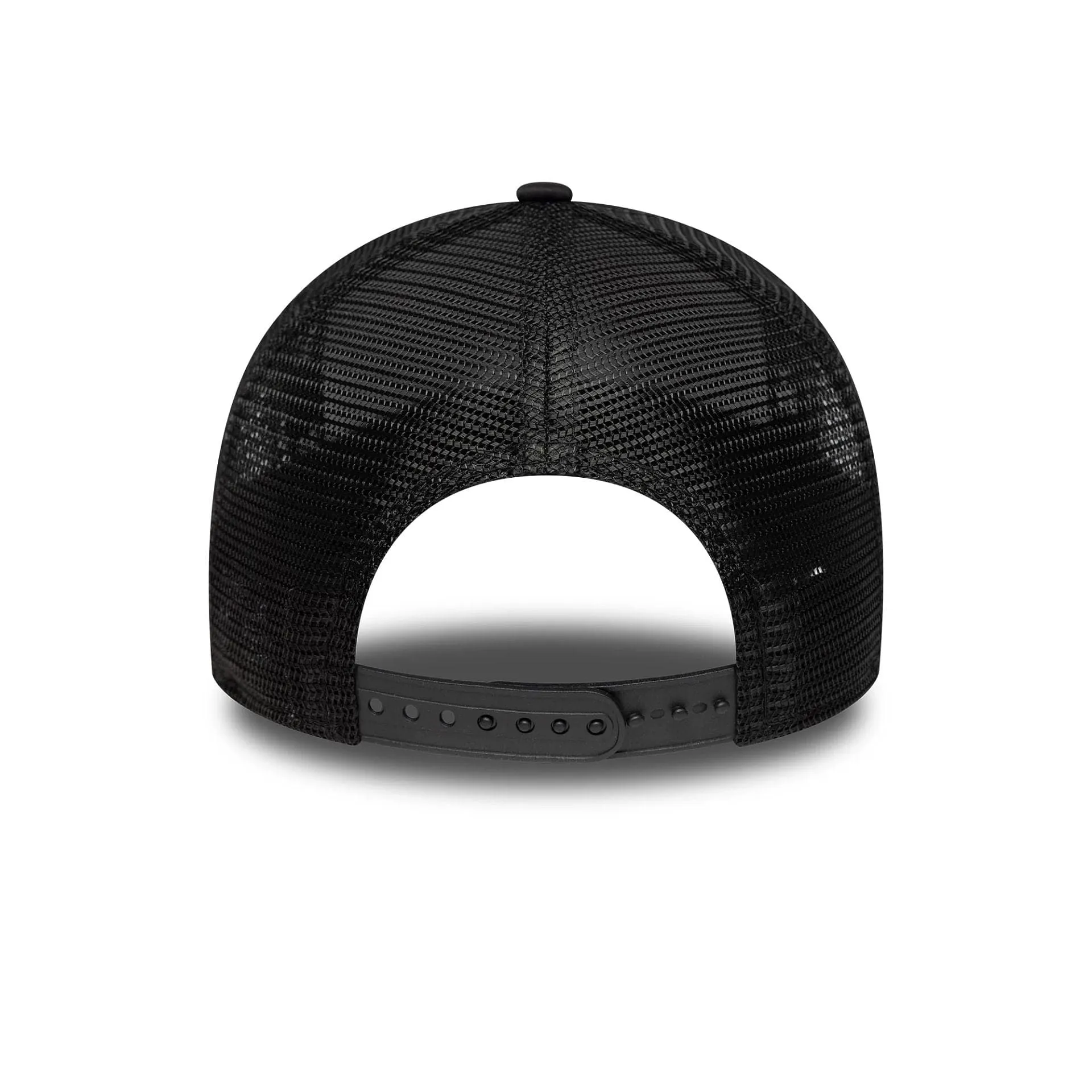 New Era Graphic Patch Black 9FORTY A-Frame Trucker Adjustable Cap Billy J