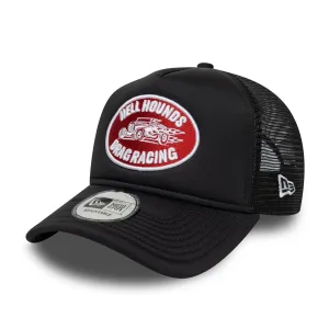 New Era Graphic Patch Black 9FORTY A-Frame Trucker Adjustable Cap Billy J