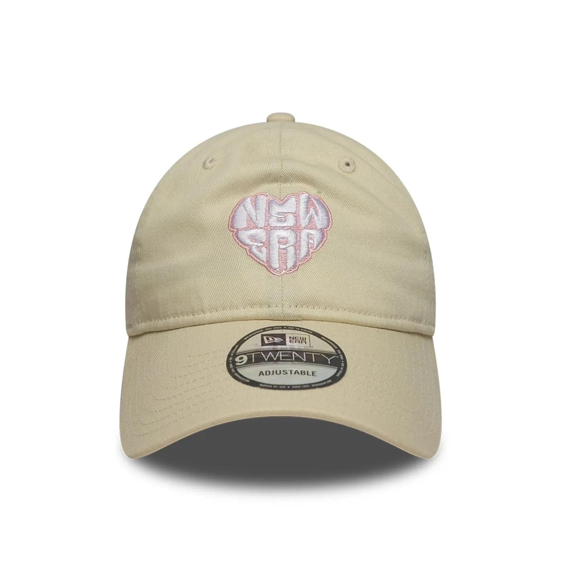 New Era Heart Cream 9TWENTY Adjustable Cap Billy J