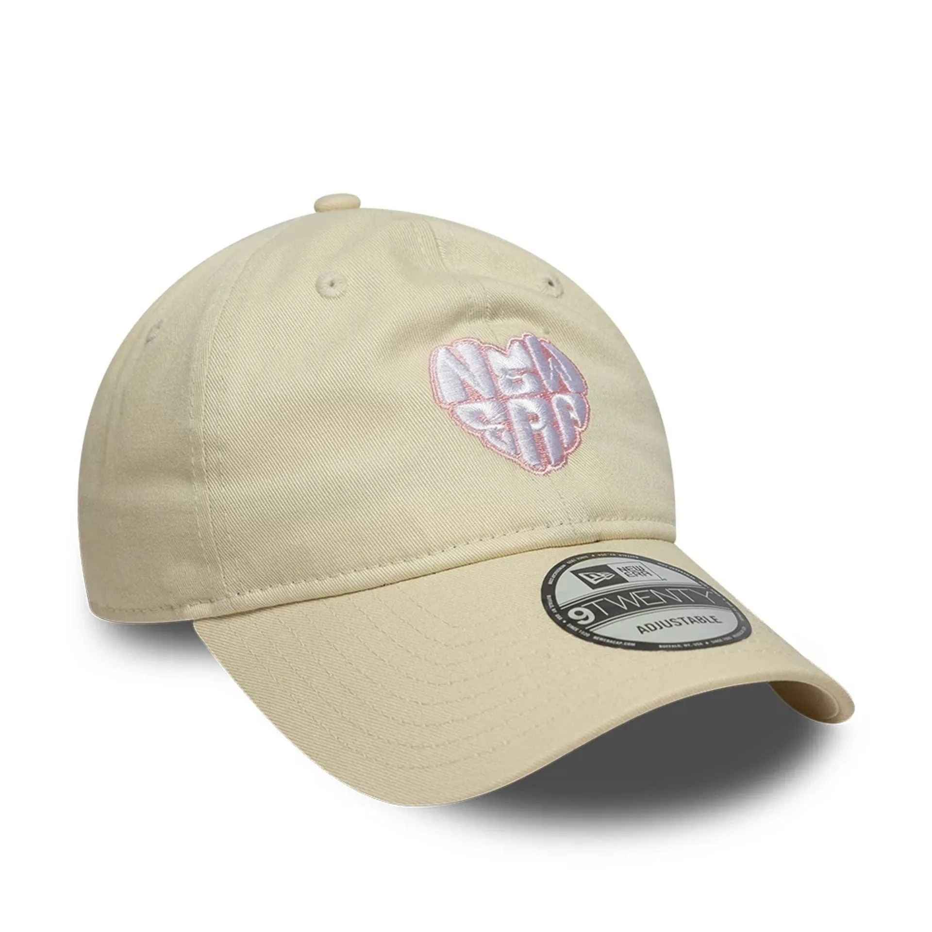 New Era Heart Cream 9TWENTY Adjustable Cap Billy J