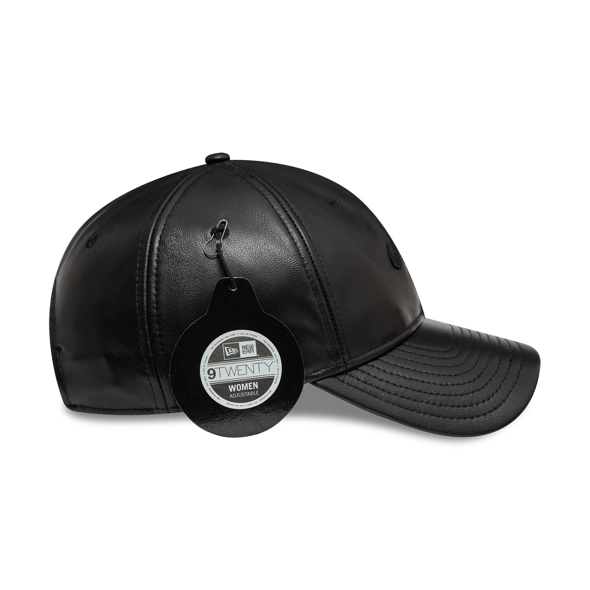 New Era Image Leather Black 9TWENTY Adjustable Cap Billy J