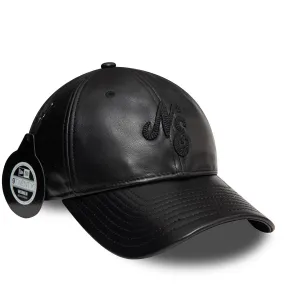 New Era Image Leather Black 9TWENTY Adjustable Cap Billy J