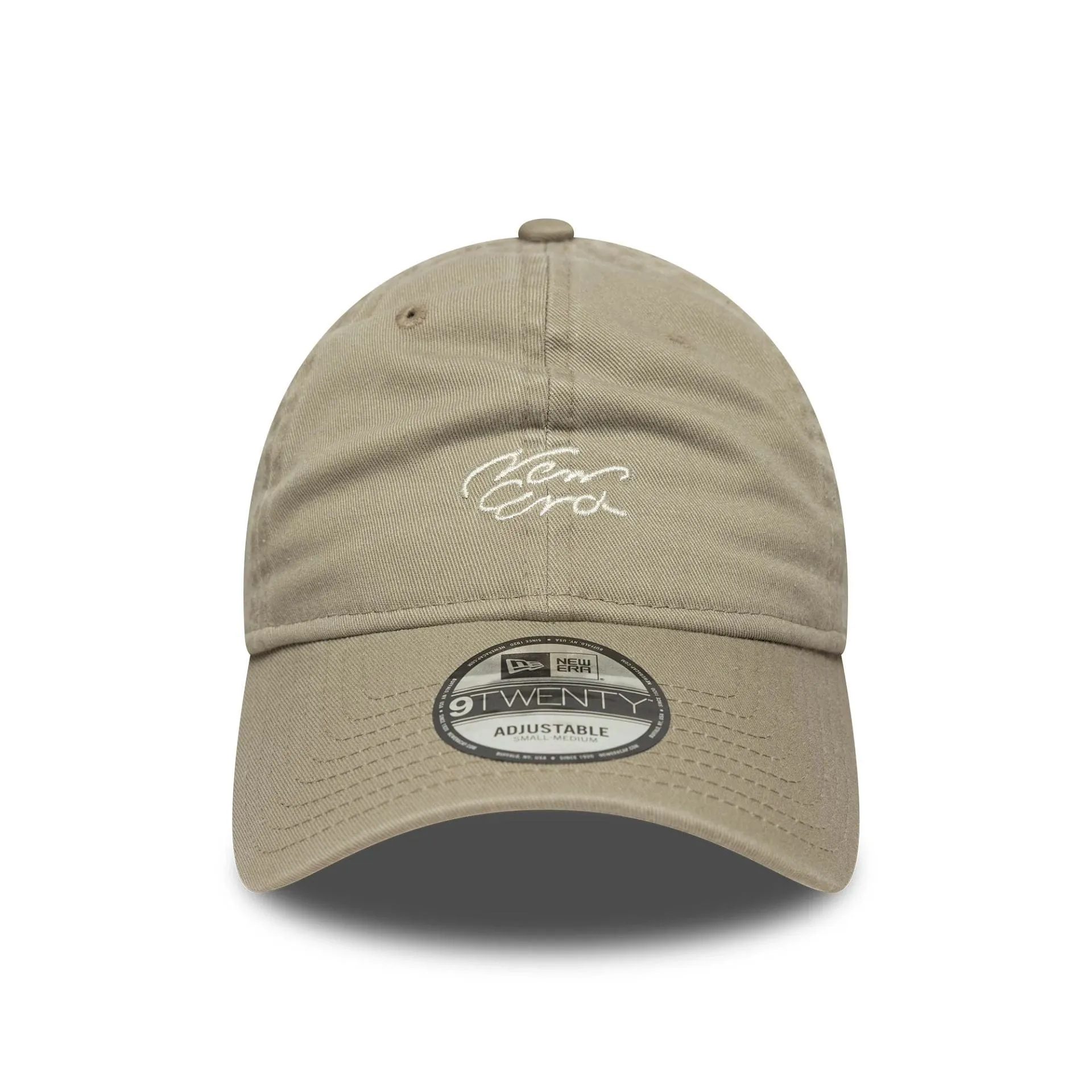 New Era Japan Handwritten Beige 9TWENTY Adjustable Cap Billy J
