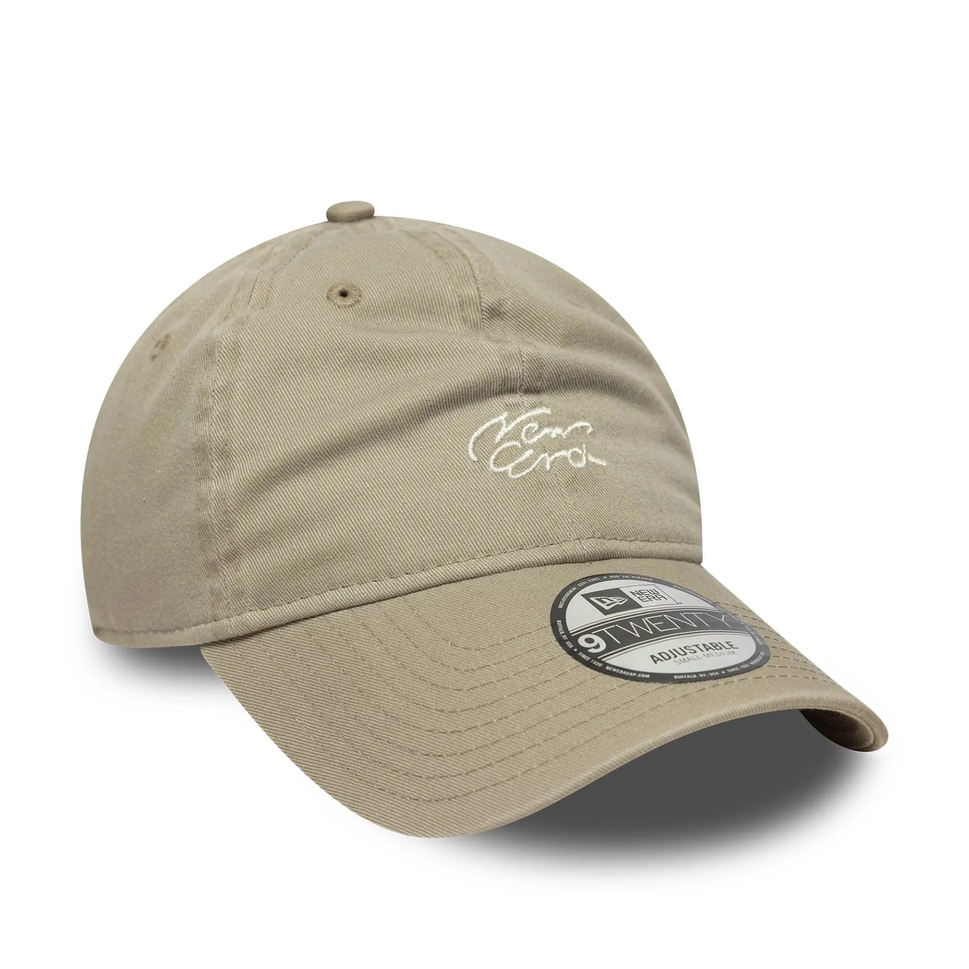 New Era Japan Handwritten Beige 9TWENTY Adjustable Cap Billy J