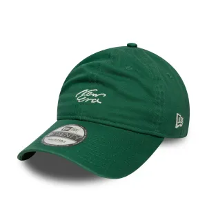 New Era Japan Handwritten Dark Green 9TWENTY Adjustable Cap Billy J