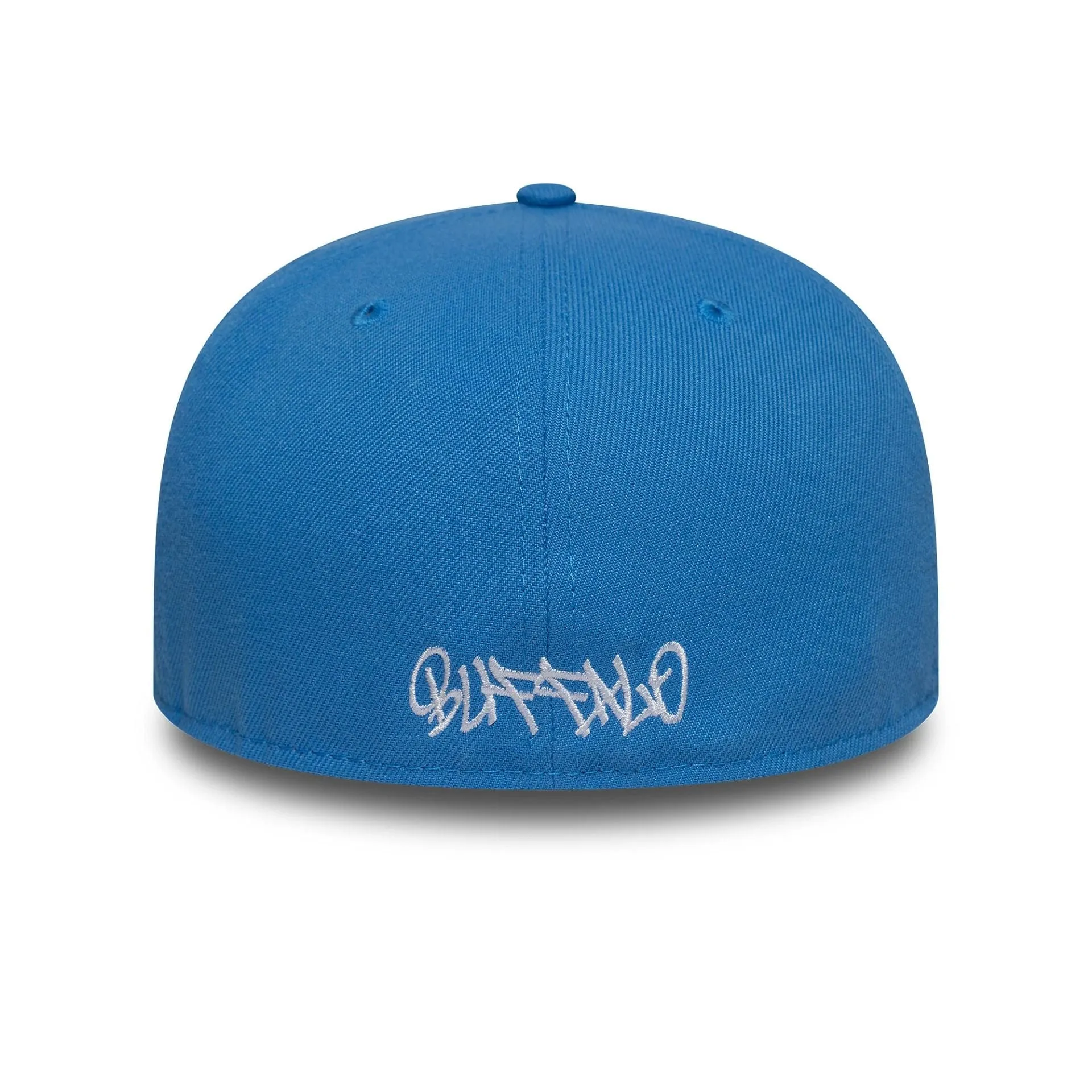 New Era Oversized Script Blue 59FIFTY Fitted Cap Billy J