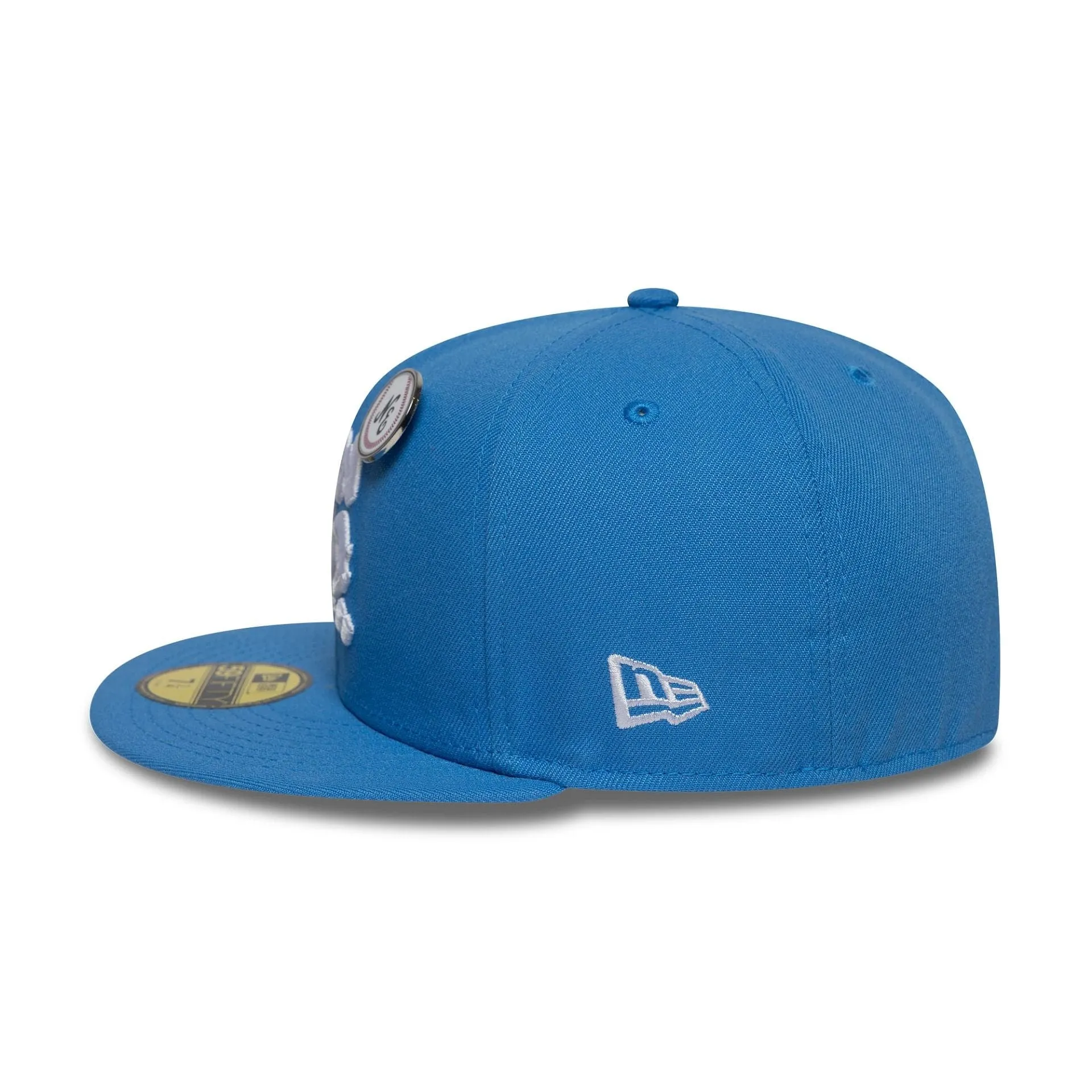 New Era Oversized Script Blue 59FIFTY Fitted Cap Billy J