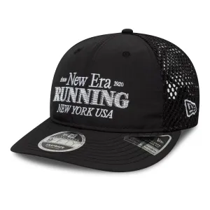 New Era Running Black Retro Crown 9FIFTY Adjustable Cap Billy J