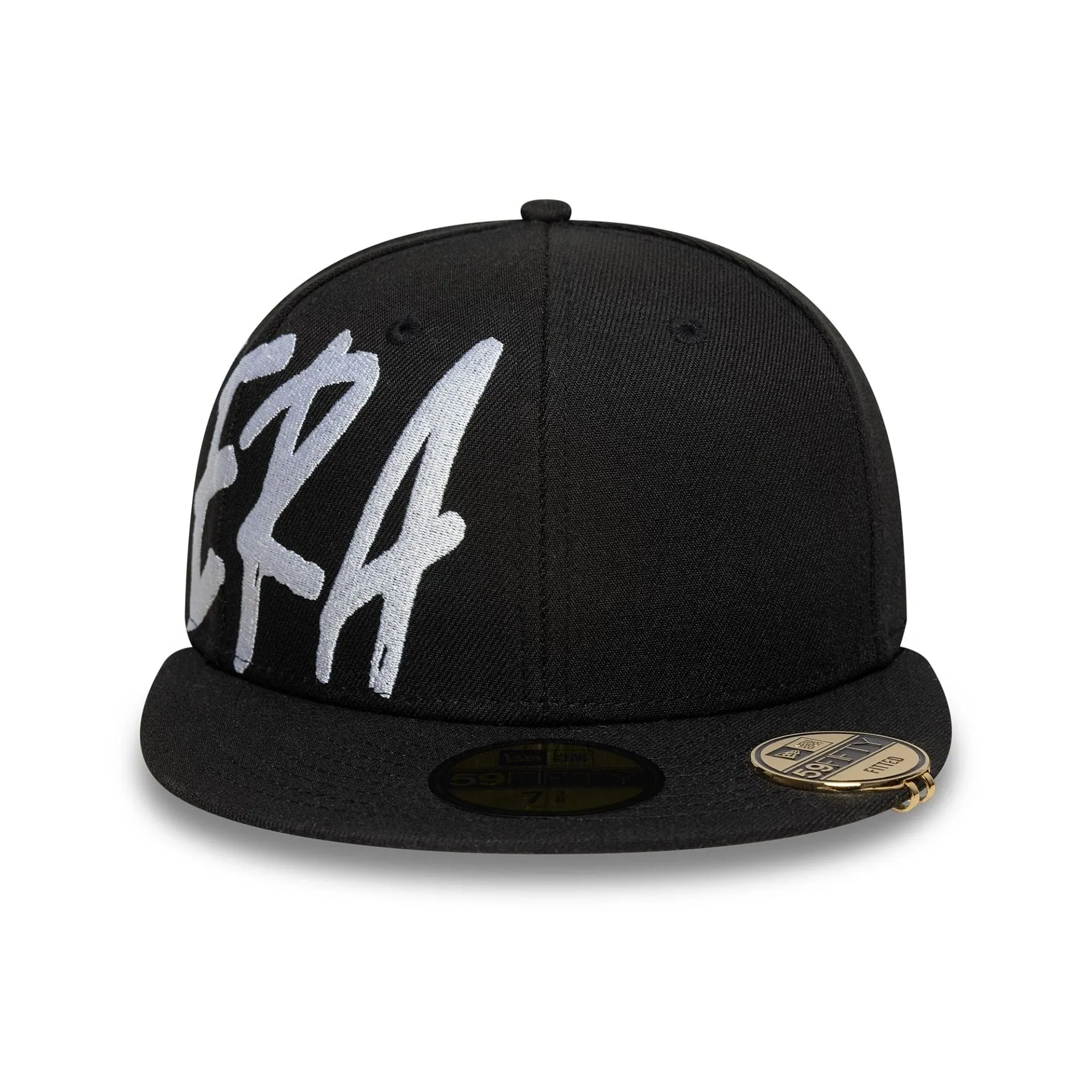 New Era Script Black 59FIFTY Fitted Cap Billy J