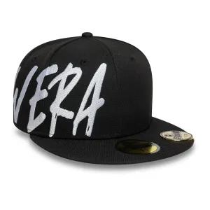 New Era Script Black 59FIFTY Fitted Cap Billy J