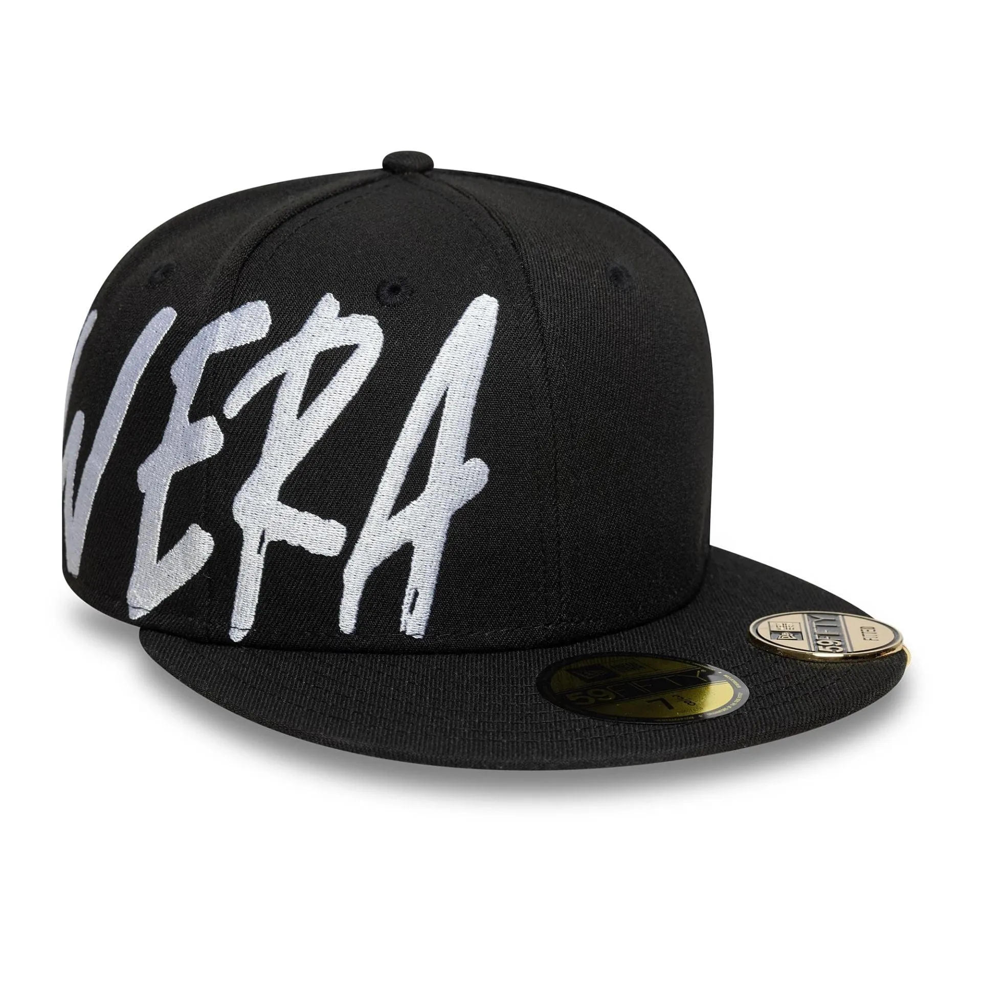 New Era Script Black 59FIFTY Fitted Cap Billy J