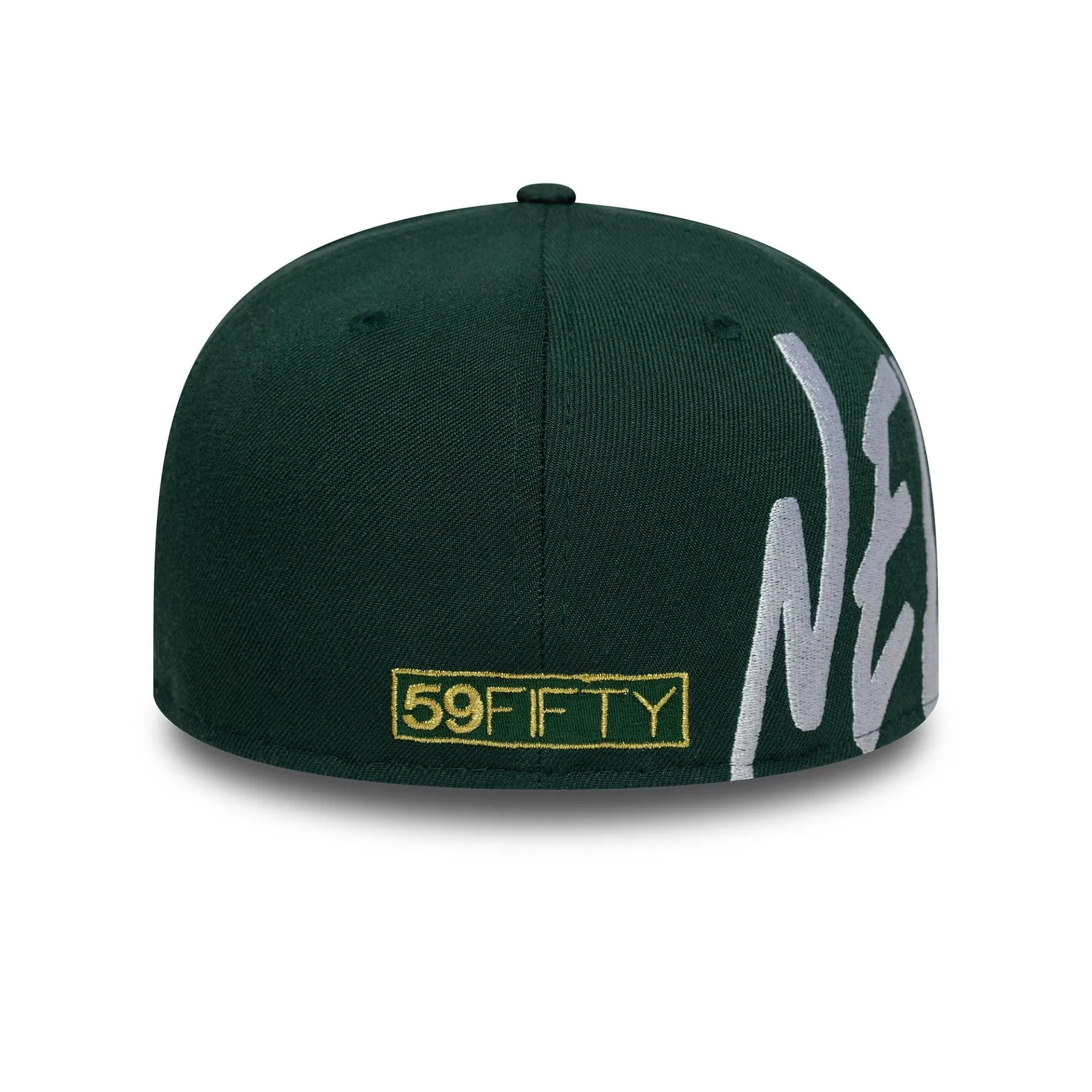 New Era Script Dark Green 59FIFTY Fitted Cap Billy J