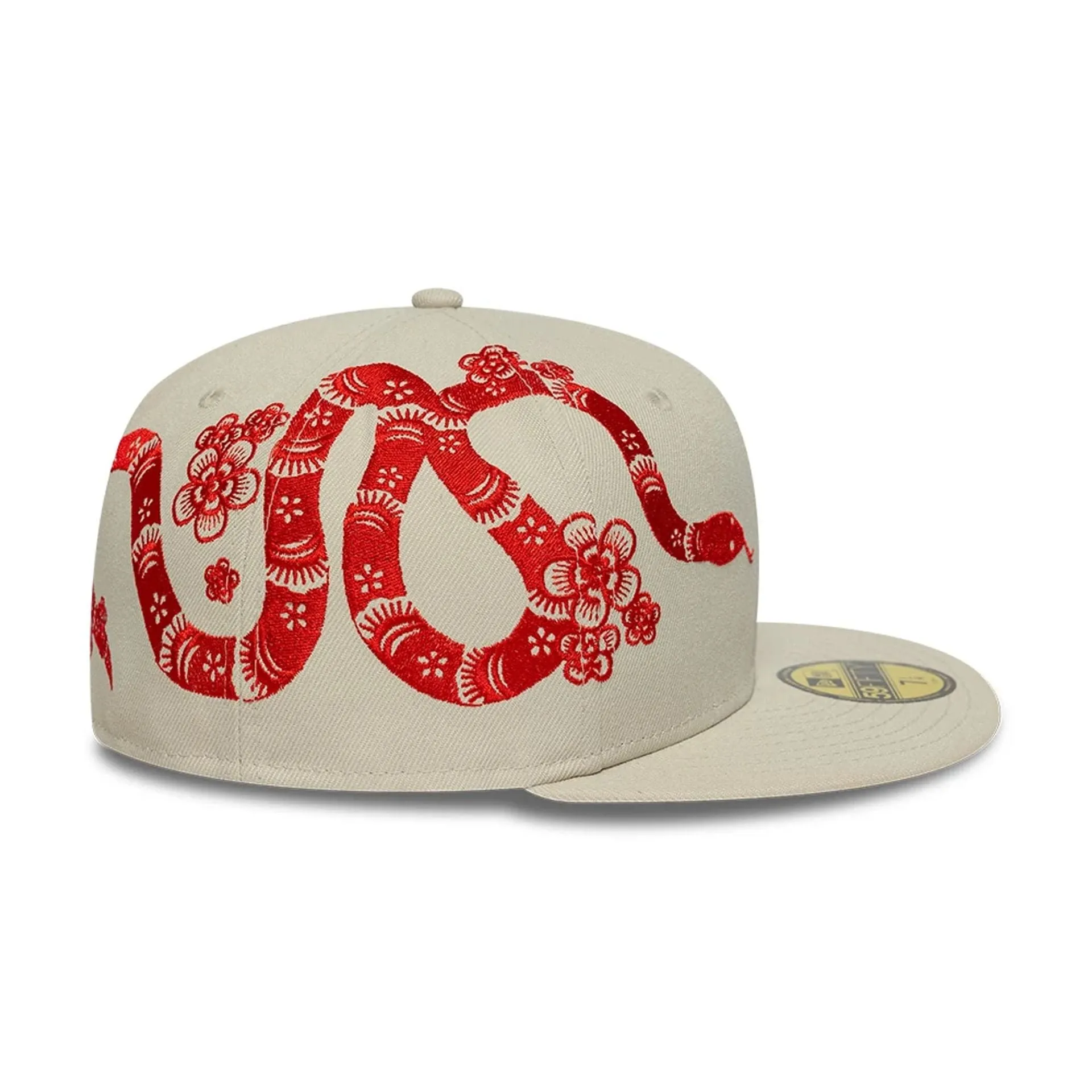 New Era Snake Cream 59FIFTY Fitted Cap Billy J