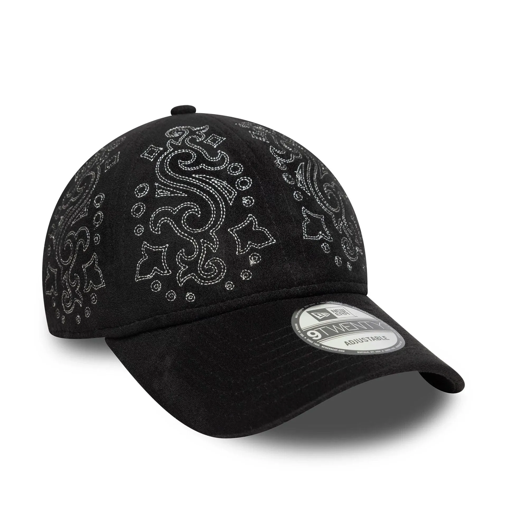 New Era Suede Black 9TWENTY Adjustable Cap Billy J