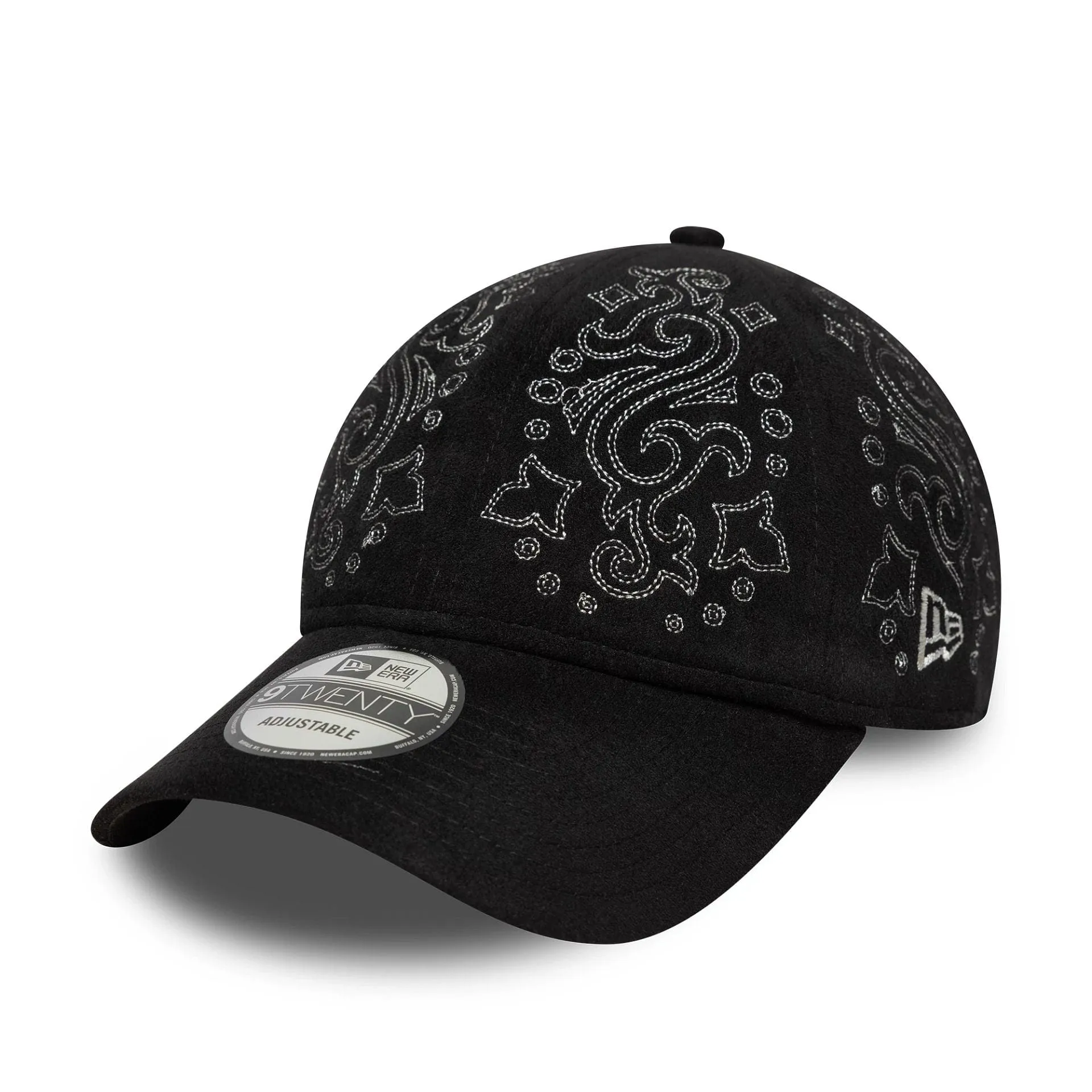 New Era Suede Black 9TWENTY Adjustable Cap Billy J