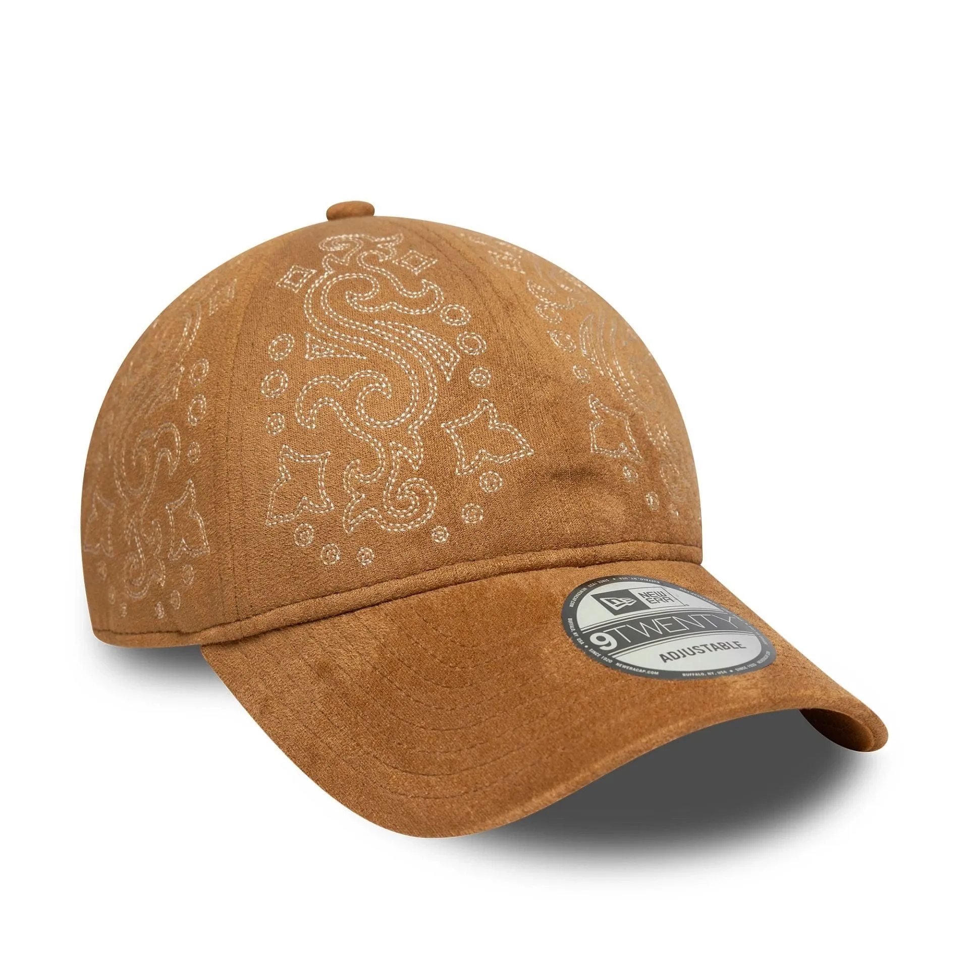 New Era Suede Brown 9TWENTY Adjustable Cap Billy J