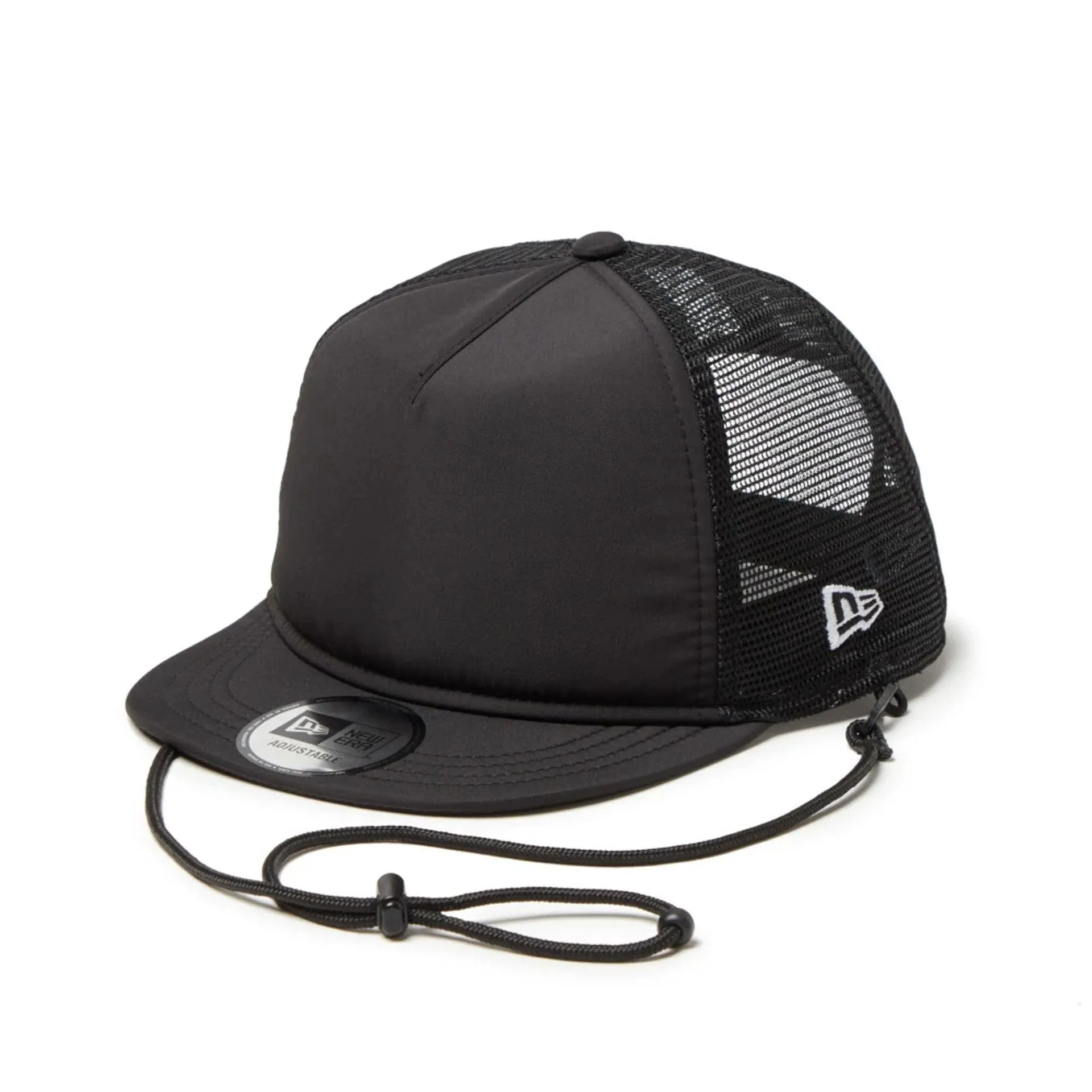 New Era Surf Black 9FORTY A-Frame Trucker Adjustable Cap Billy J