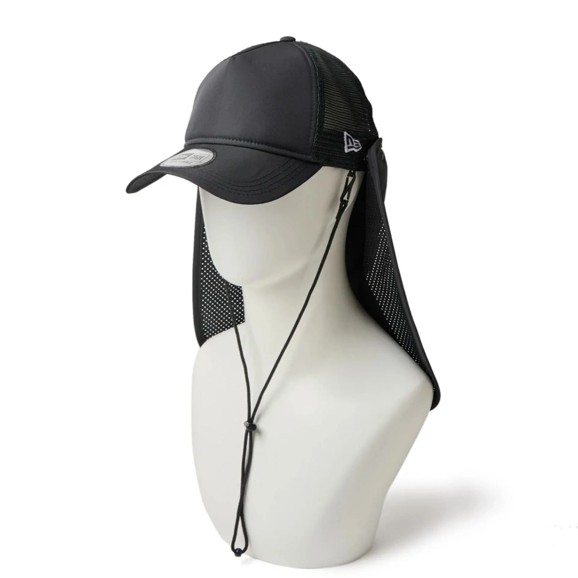 New Era Surf Black 9FORTY A-Frame Trucker Adjustable Cap Billy J