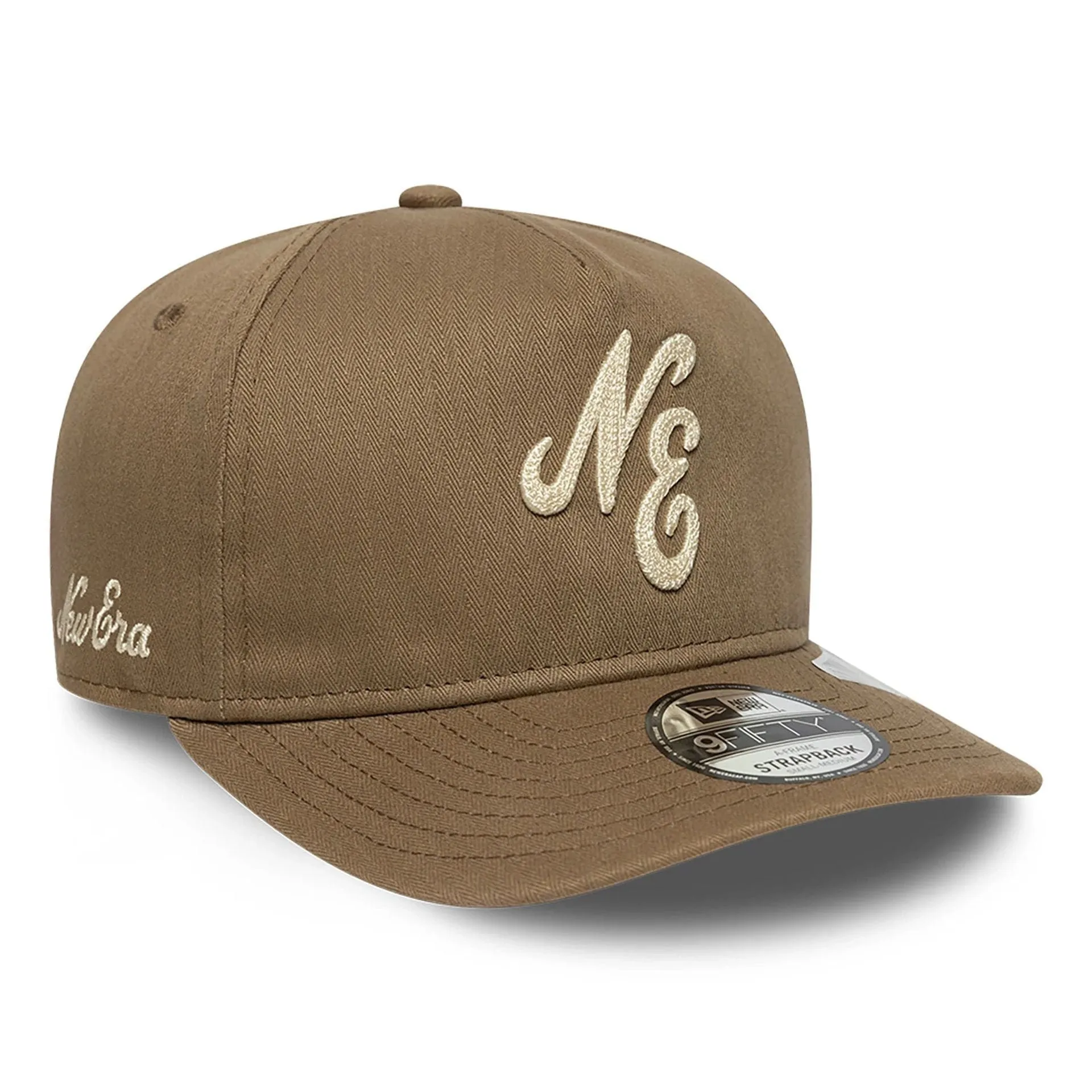 New Era Tonal Cotton Pastel Brown 9FIFTY A-Frame Adjustable Cap Billy J