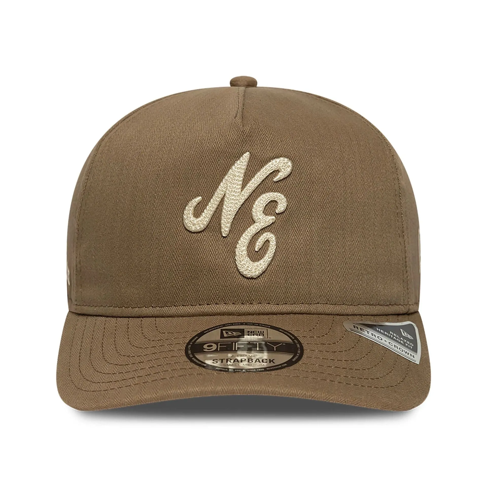 New Era Tonal Cotton Pastel Brown 9FIFTY A-Frame Adjustable Cap Billy J