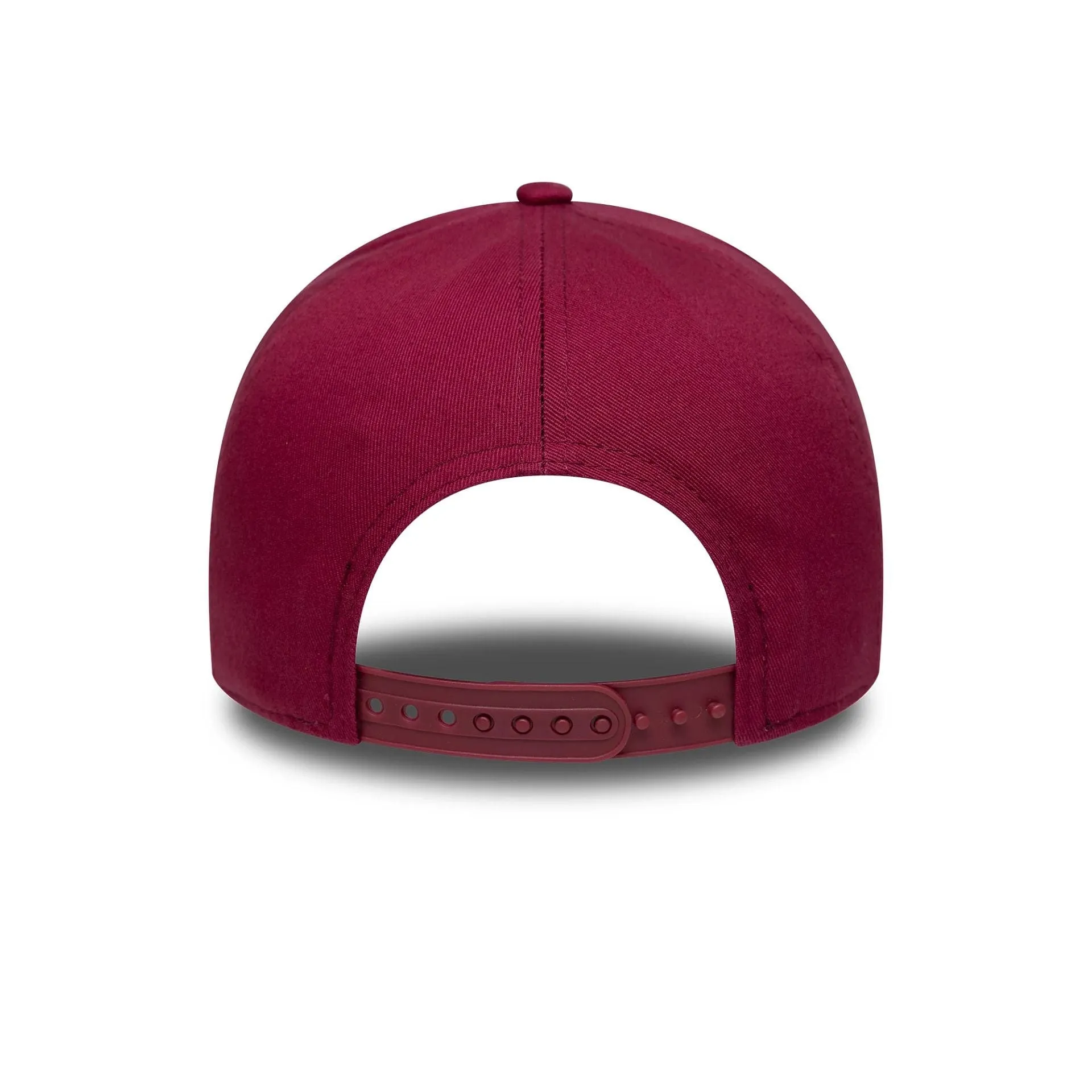 New Era Washed Patch Dark Red 9FORTY E-Frame Adjustable Cap Billy J