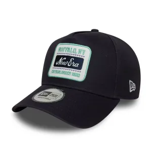 New Era Washed Patch Navy 9FORTY E-Frame Adjustable Cap Billy J
