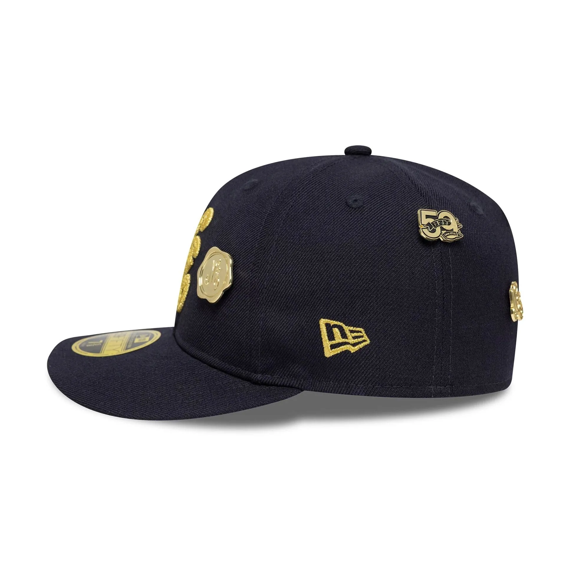 New Era Wool Navy Retro Crown 59FIFTY Fitted Cap Billy J