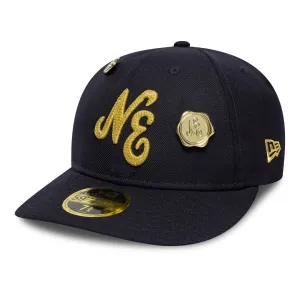New Era Wool Navy Retro Crown 59FIFTY Fitted Cap Billy J