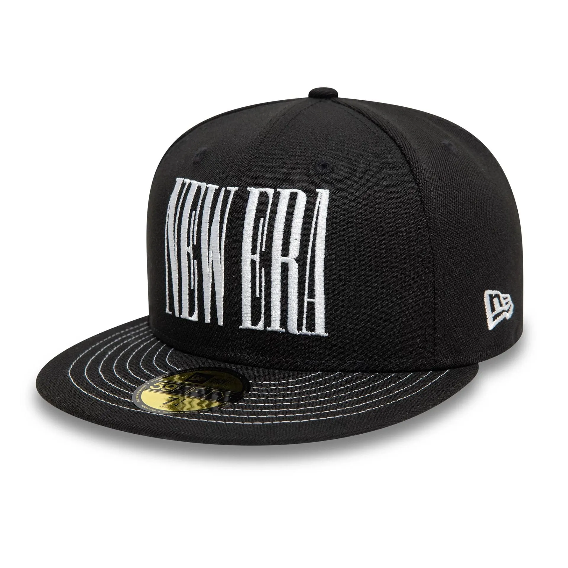 New Era Wordmark Black 59FIFTY Fitted Cap Billy J