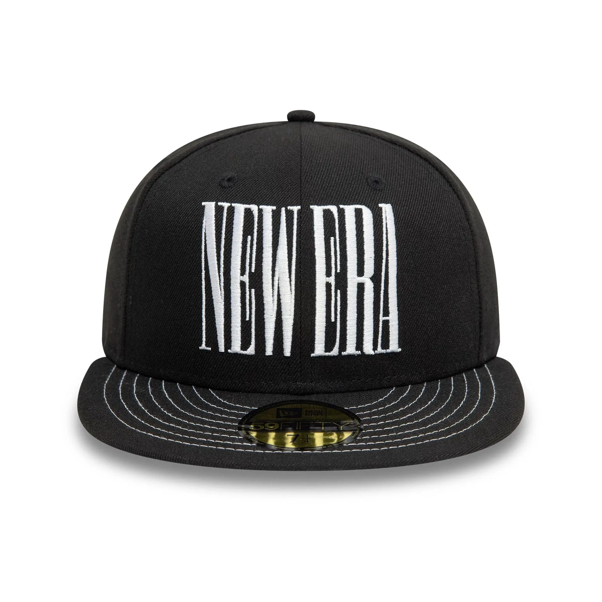 New Era Wordmark Black 59FIFTY Fitted Cap Billy J