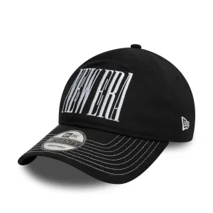 New Era Wordmark Black 9TWENTY Adjustable Cap Billy J