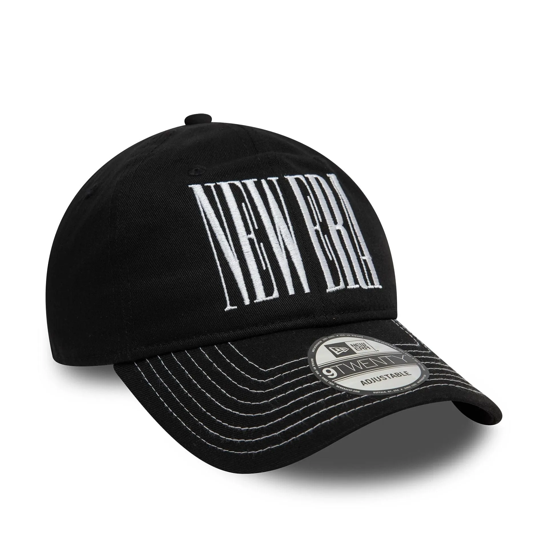 New Era Wordmark Black 9TWENTY Adjustable Cap Billy J