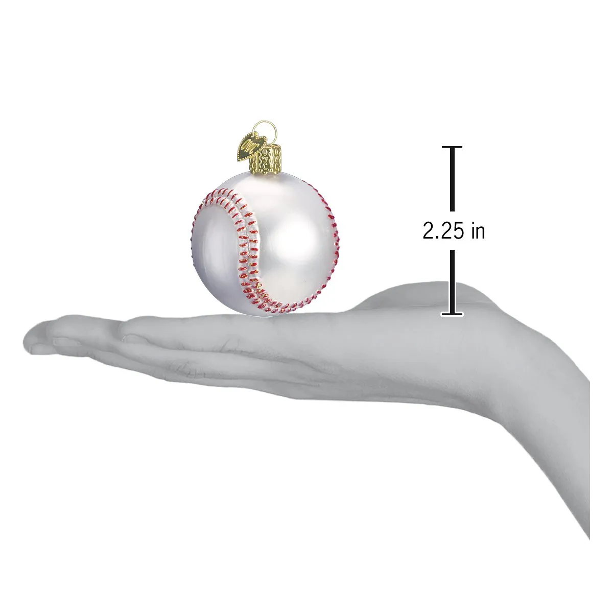 Old World Christmas Baseball Ornament